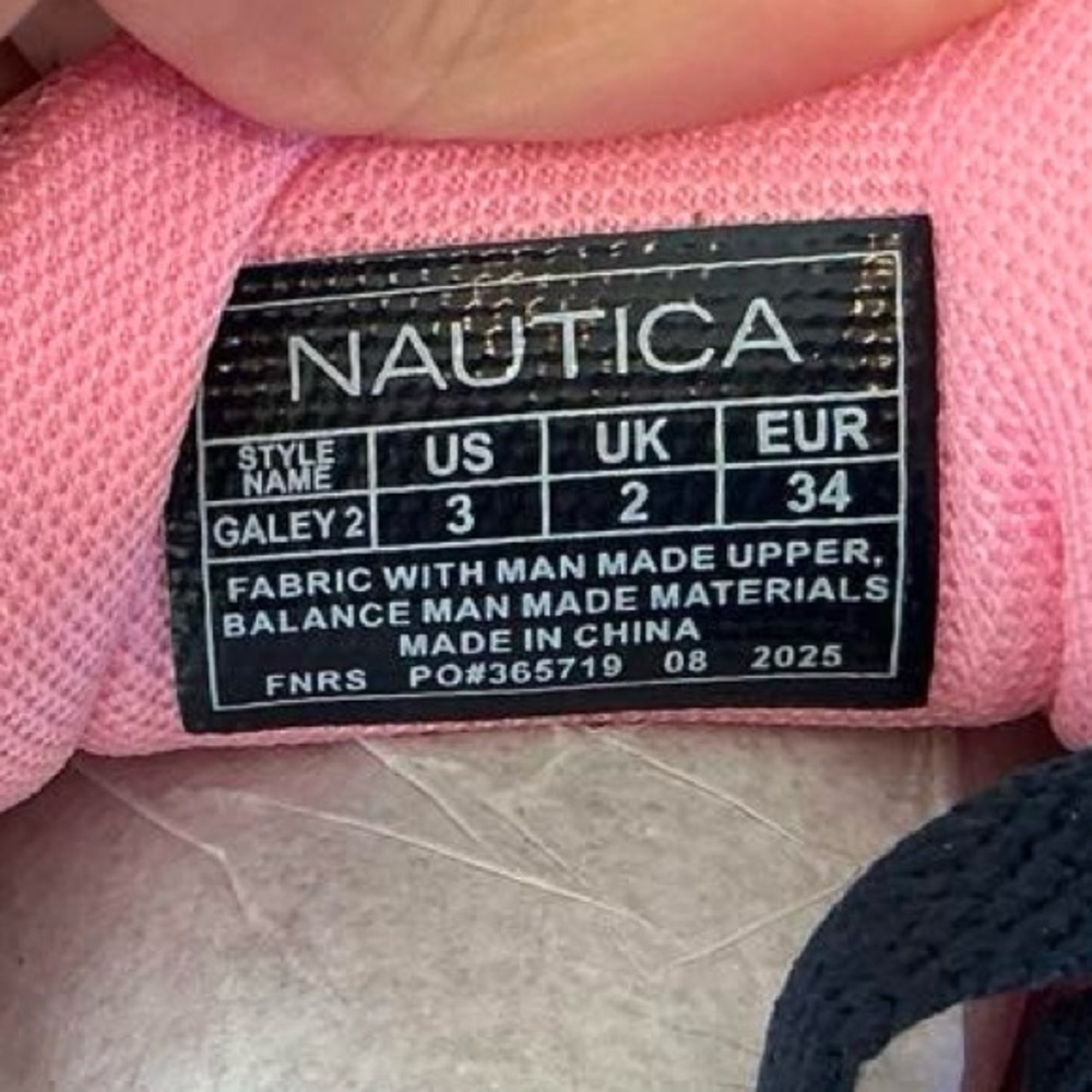 Nautica Little and Big Girls Galey Athletic Sneakers - Picture 8 of 8